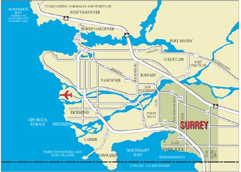 Surrey, BC Locations .